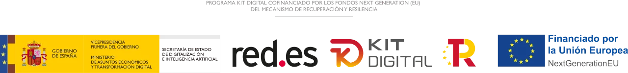Logotipos de las entidades que financian el Kit Digital